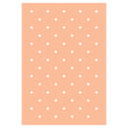 KIDS WHITE DOTTED PATTERN FLEECE BLANKET