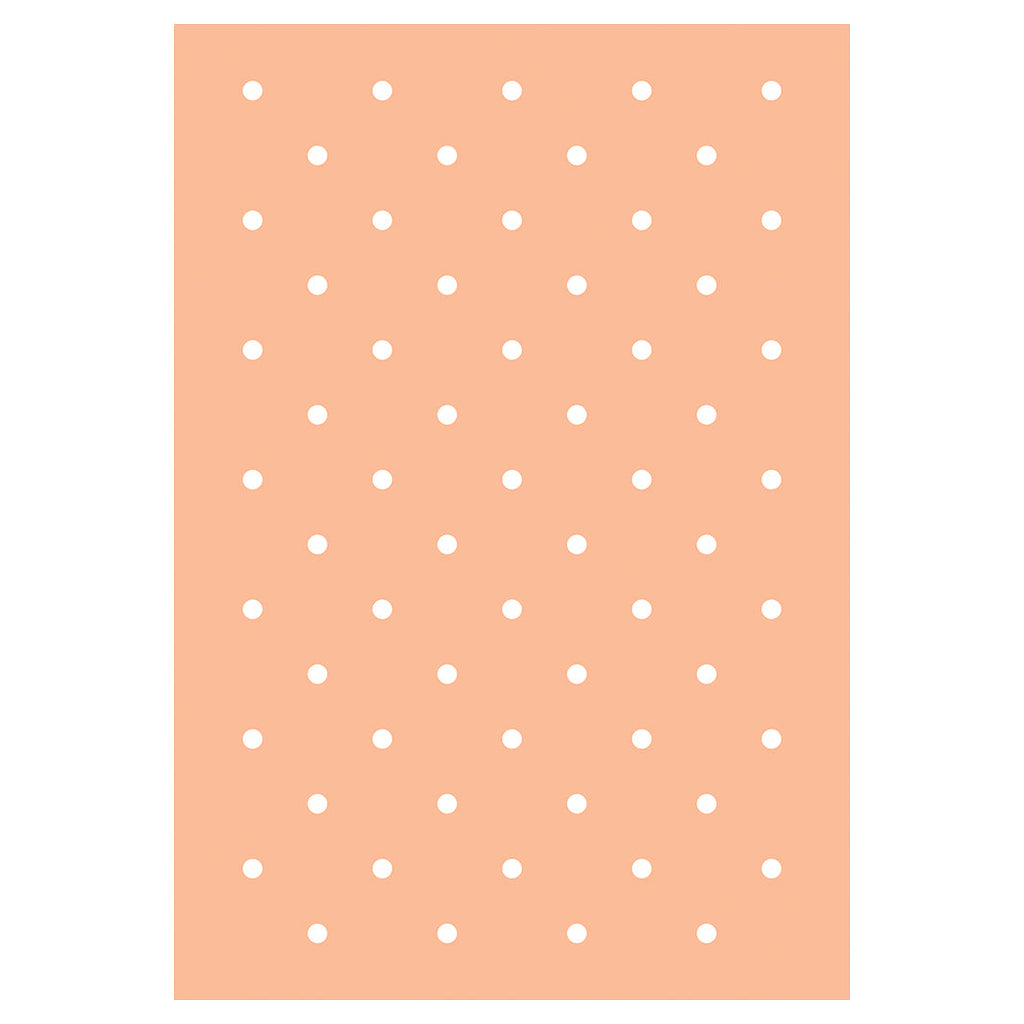 KIDS WHITE DOTTED PATTERN FLEECE BLANKET