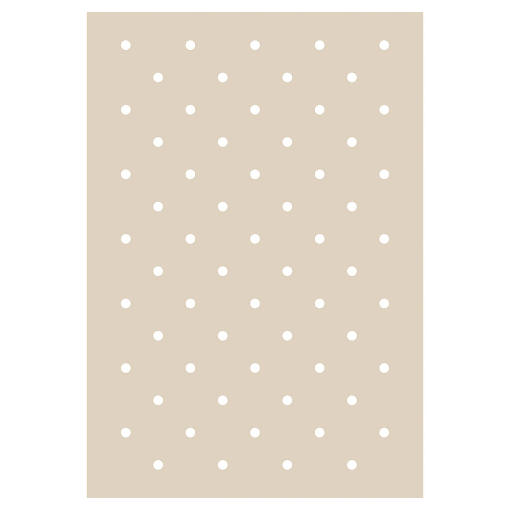 KIDS WHITE DOTTED PATTERN FLEECE BLANKET