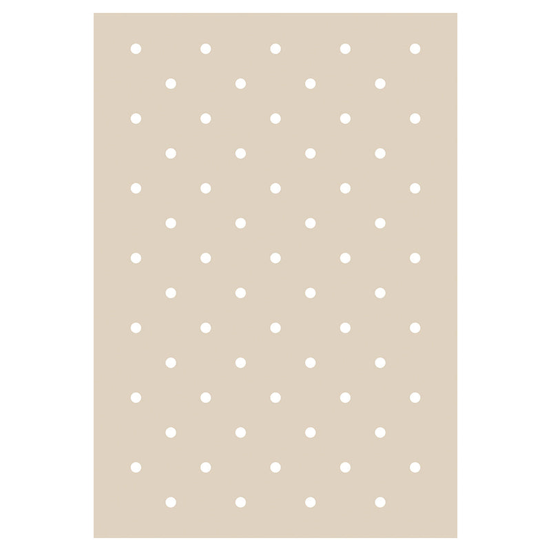 KIDS WHITE DOTTED PATTERN FLEECE BLANKET