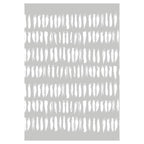 KIDS GREY WHITE LINES PATTERN FLEECE BLANKET