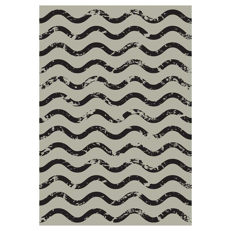 KIDS GREEN AND BLACK TRUCK TRACKS FLEECE BLANKET