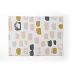 KIDS PAINT BRUSH PATTERN FLEECE BLANKET