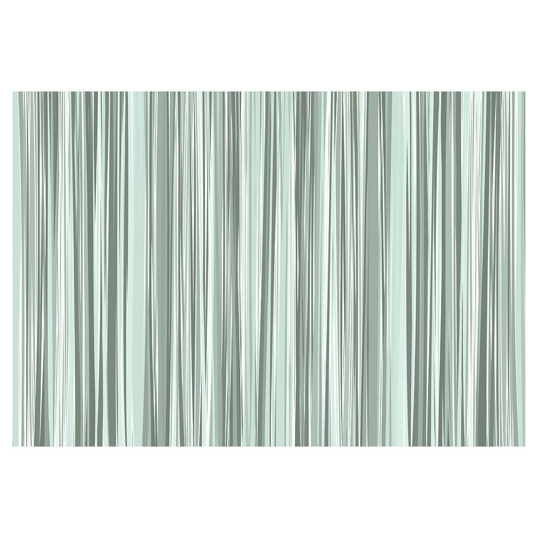 VERTICAL MONOCHROMATIC LINE ART FLEECE BLANKET