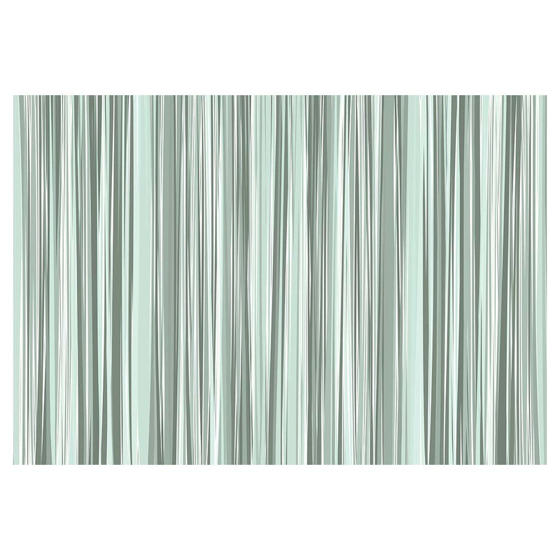 VERTICAL MONOCHROMATIC LINE ART FLEECE BLANKET