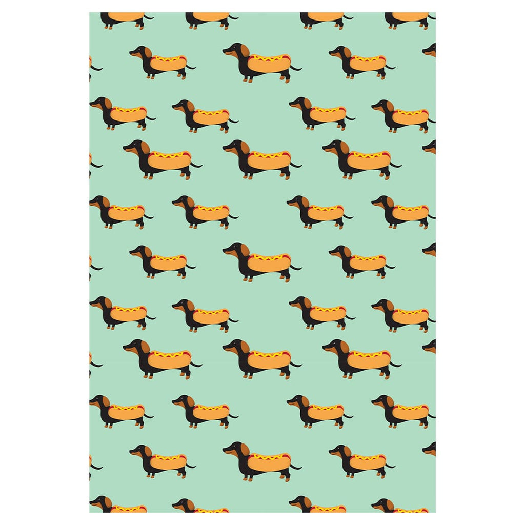 DACHSHUND HOTDOG PET BLANKET