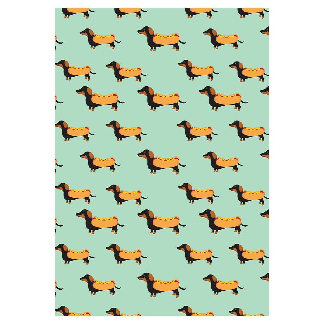 DACHSHUND HOTDOG PET BLANKET