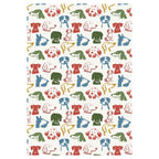 COLOURFUL DOGS PET BLANKET