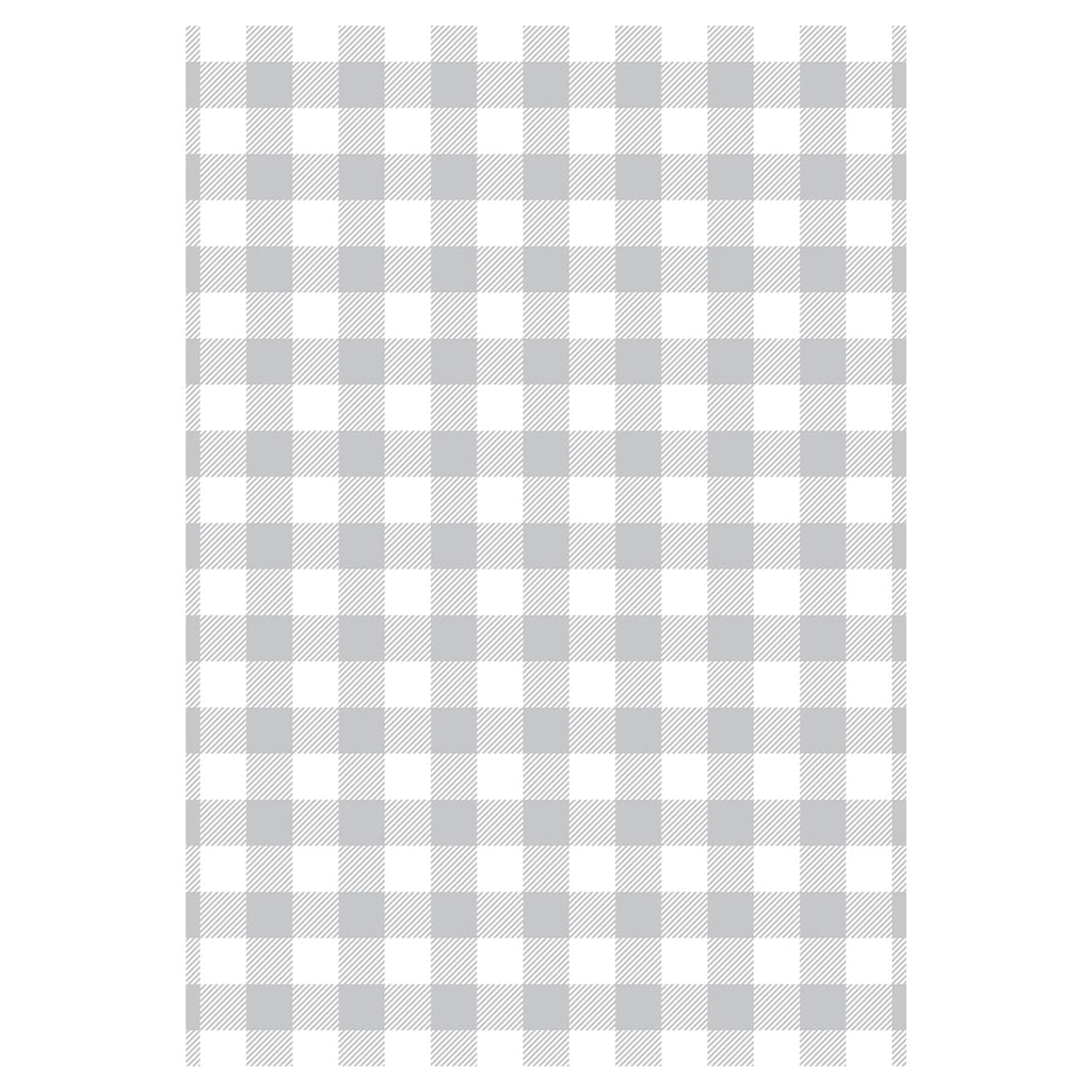 GREY GINGHAM PET BLANKET