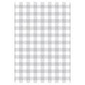 GREY GINGHAM PET BLANKET