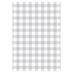 GREY GINGHAM PET BLANKET