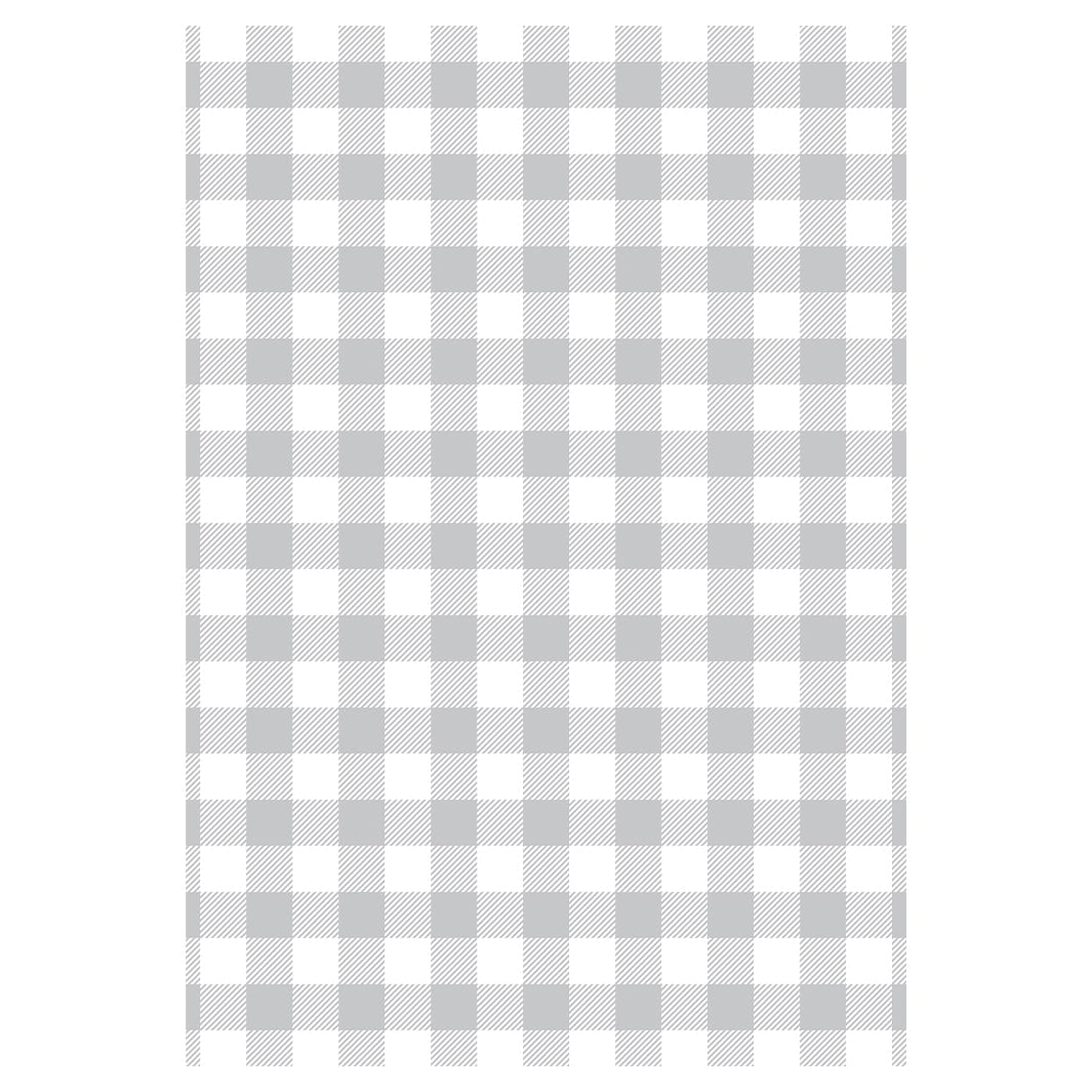 GREY GINGHAM PET BLANKET