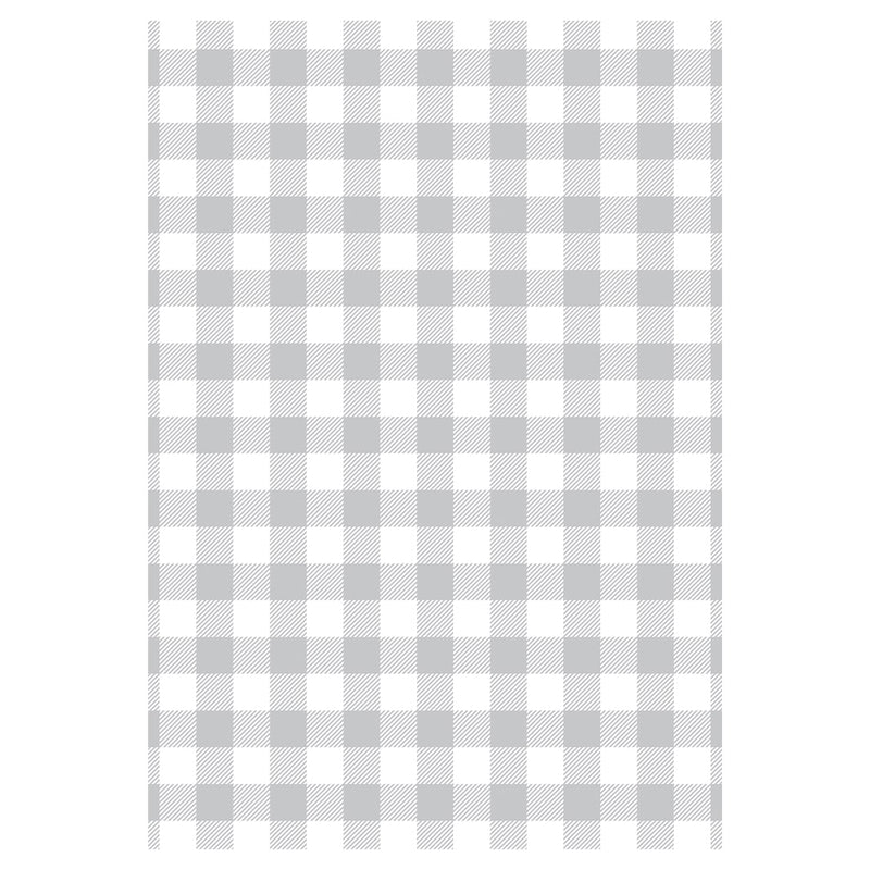 GREY GINGHAM PET BLANKET