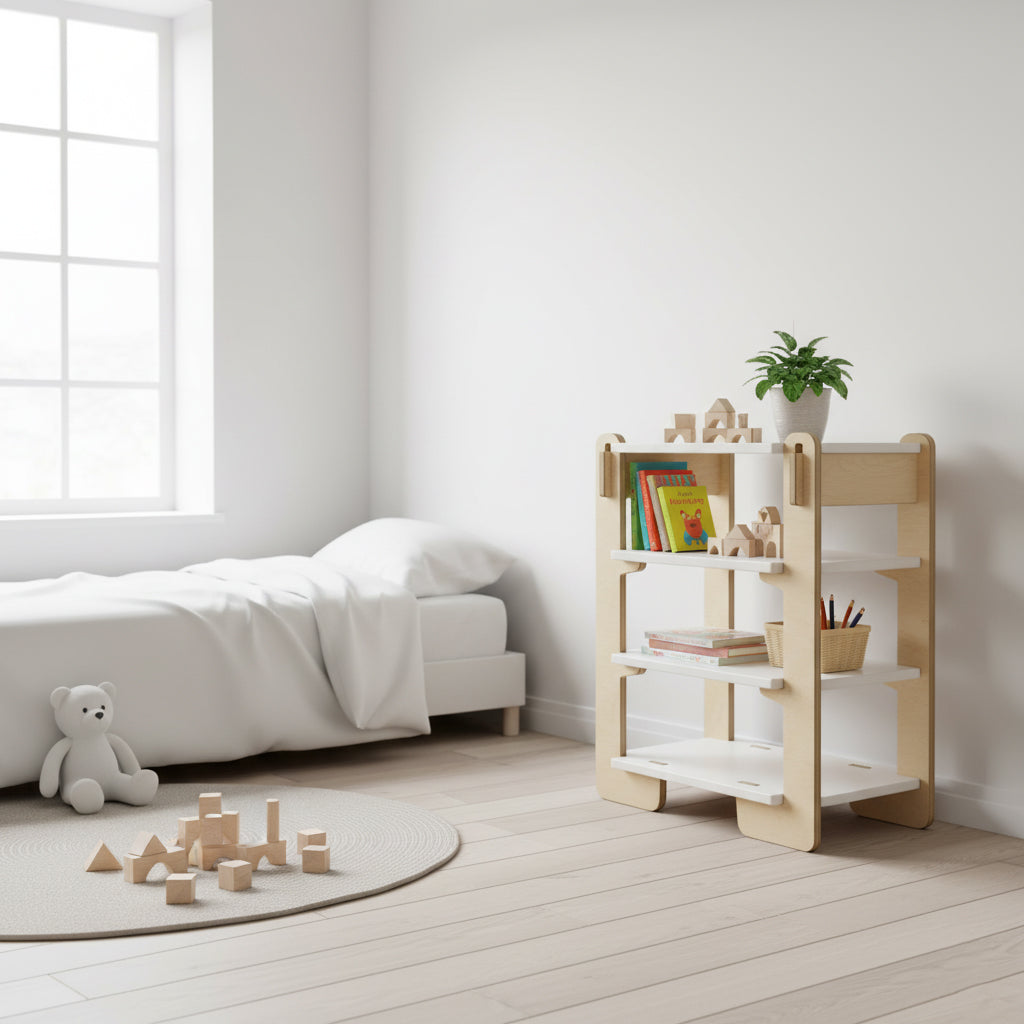 KIDS MULTI-LEVEL SHELF