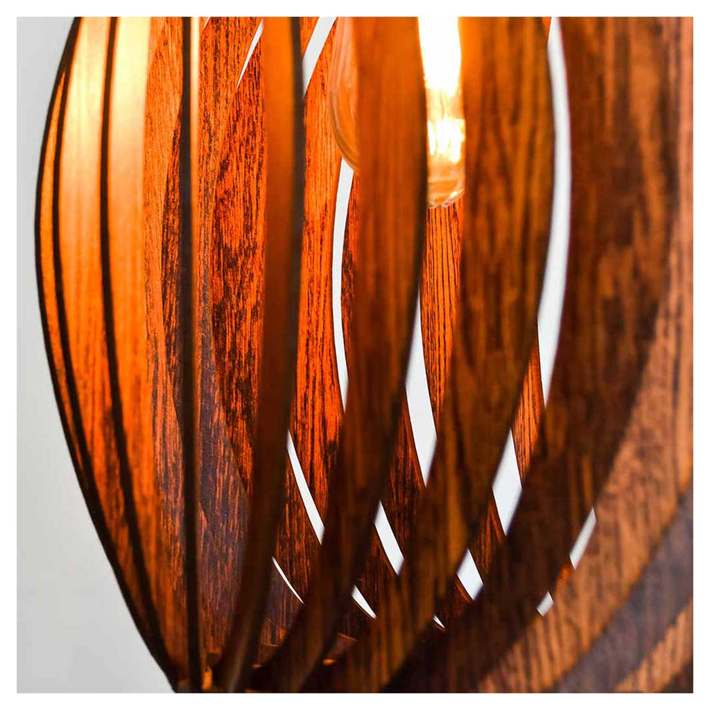 OVAL GEOMETRIC PENDANT LIGHT