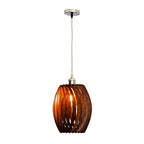 OVAL GEOMETRIC PENDANT LIGHT