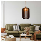 TALL BIRD CAGE PENDANT LIGHT
