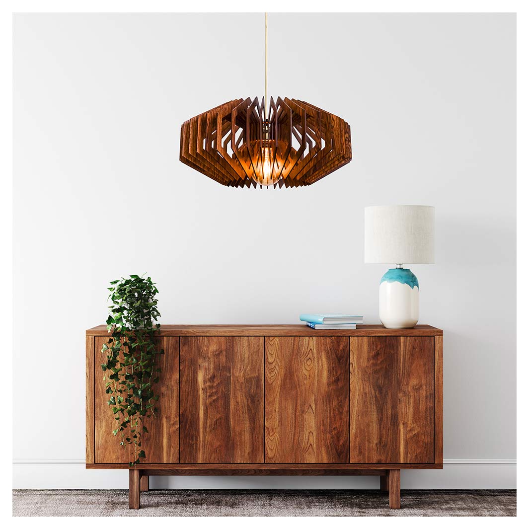 SAUCER CHANDELIER PENDANT LIGHT
