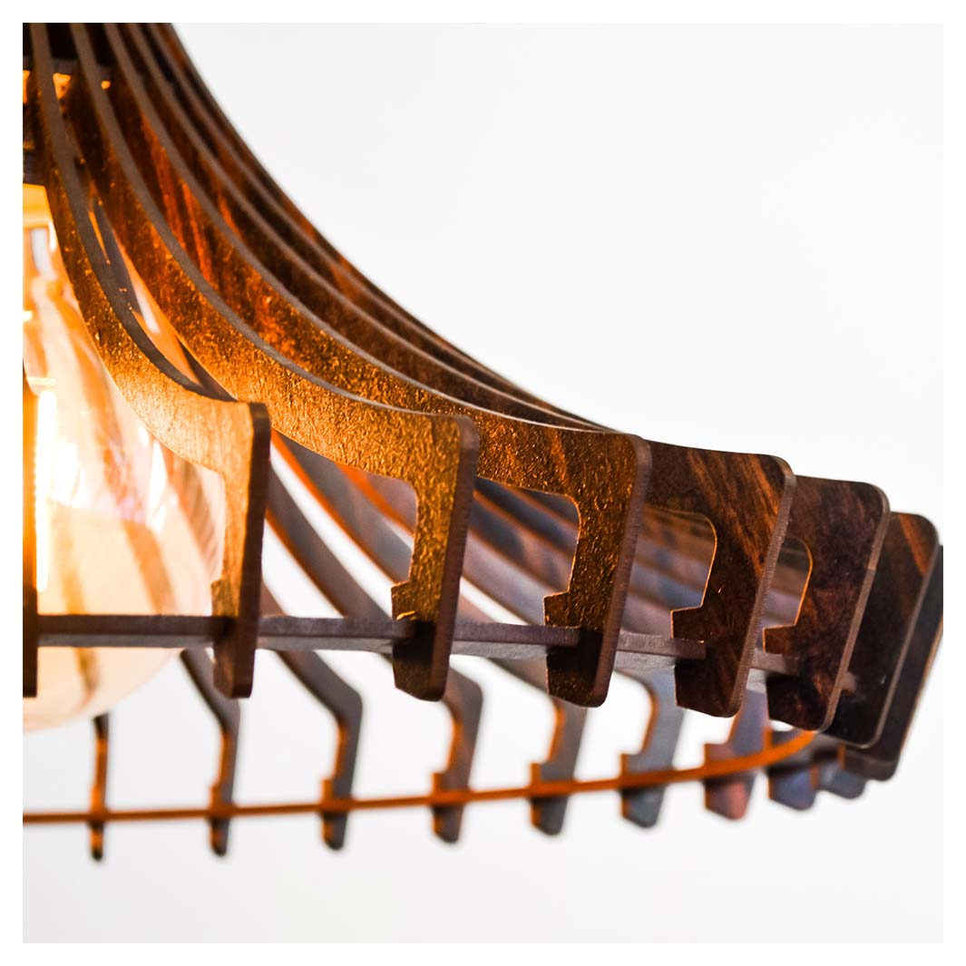 FUNNEL CHANDELIER PENDANT LIGHT