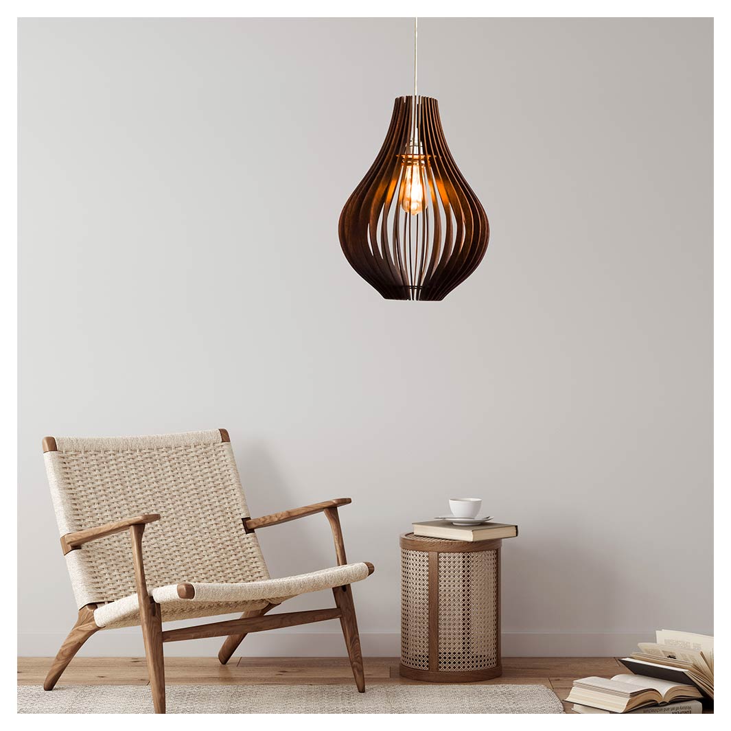 TEARDROP CHANDELIER PENDANT LIGHT