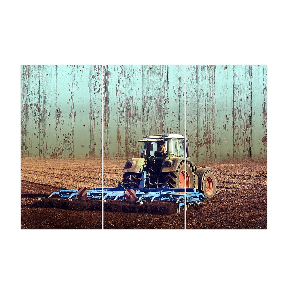 Tractor Field Wood