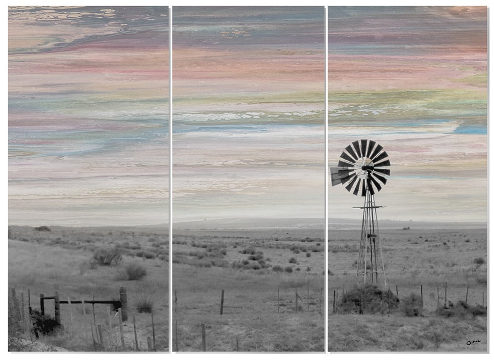 MDF 3pce Collage Promise of Rain