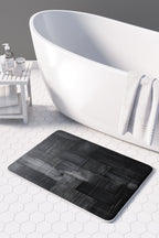 CHARCOAL BLOCKS BATHMAT