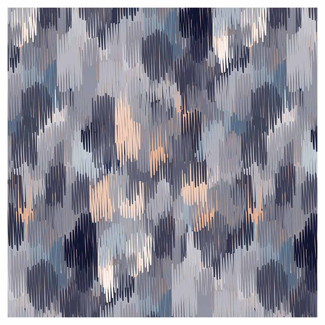 ABSTRACT LINES PURPLE TONES PATTERN NAPKIN