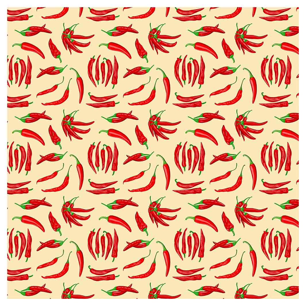 CHILLI PATTERN NAPKIN — Cape Rug, Home & Art