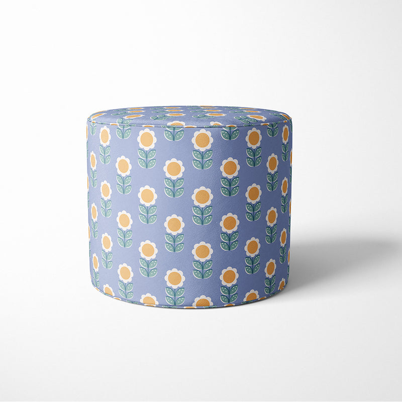 KIDS MEADOW FLOWER OTTOMAN