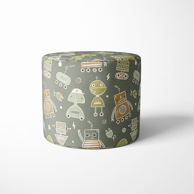 KIDS ROBOTS OTTOMAN