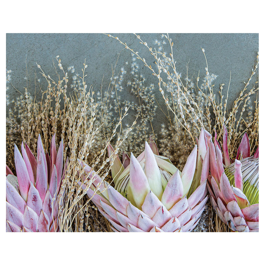 FLORAL DEEP PINK KING PROTEA PLACEMAT
