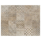 PATTERN BROWN MODERN TILE NATURAL PLACEMAT