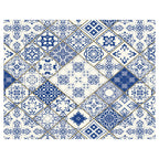 PATTERN BLUE DIAMOND LISBON PLACEMAT