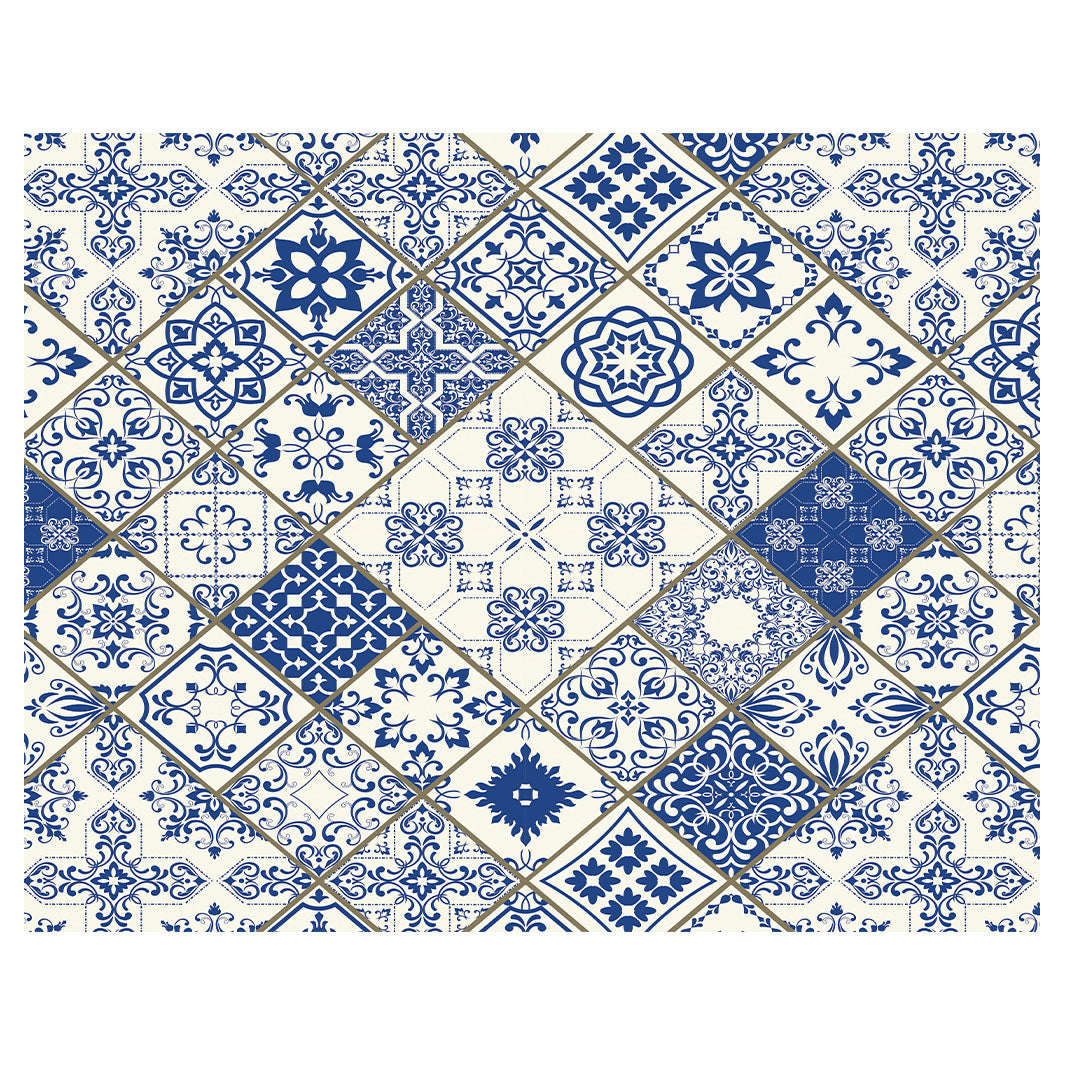 PATTERN BLUE DIAMOND LISBON PLACEMAT