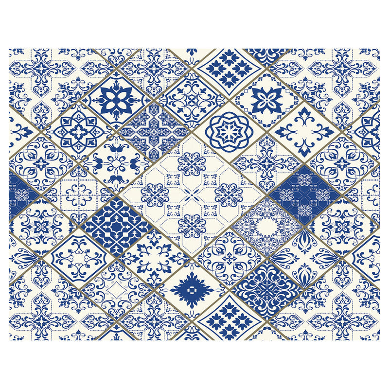 PATTERN BLUE DIAMOND LISBON PLACEMAT