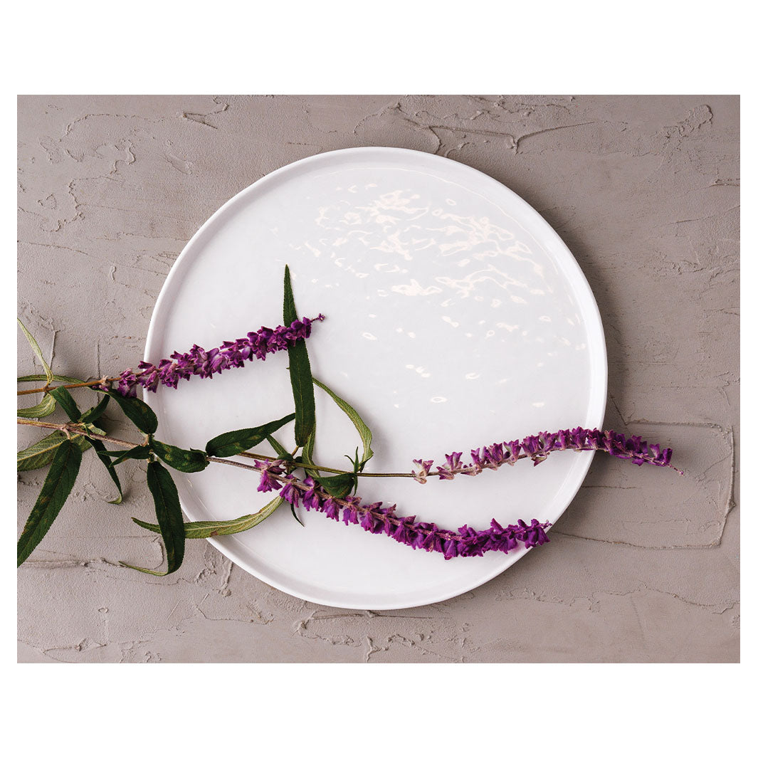 LAVENDER ON PLATE PLACEMAT