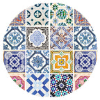 PATTERN BLUE COLOURFUL TILE PLACEMAT