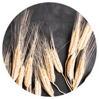 WHEAT ON POWDER BLACK PLACEMAT