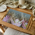 FLORAL DEEP PINK KING PROTEA PLACEMAT