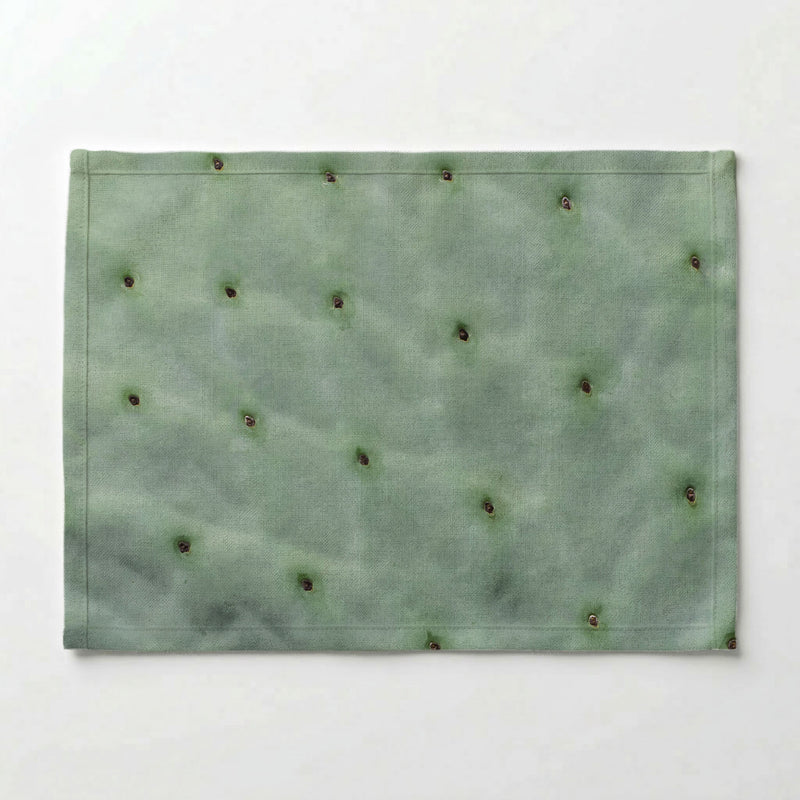NATURAL GREEN PRICKLY PEAR LEAF PLACEMAT