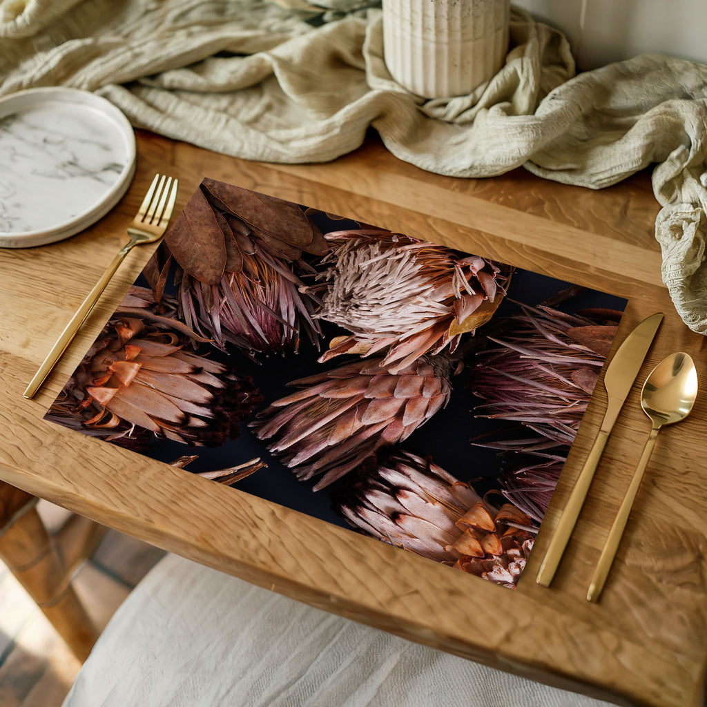 GOLDEN BROWNS PROTEAS PLACEMAT