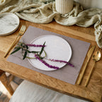 LAVENDER ON PLATE PLACEMAT