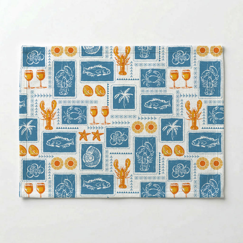 COASTAL POSTCARDS PLACEMAT