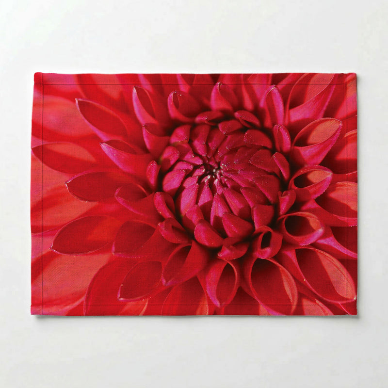 DAHLIA RED PLACEMAT