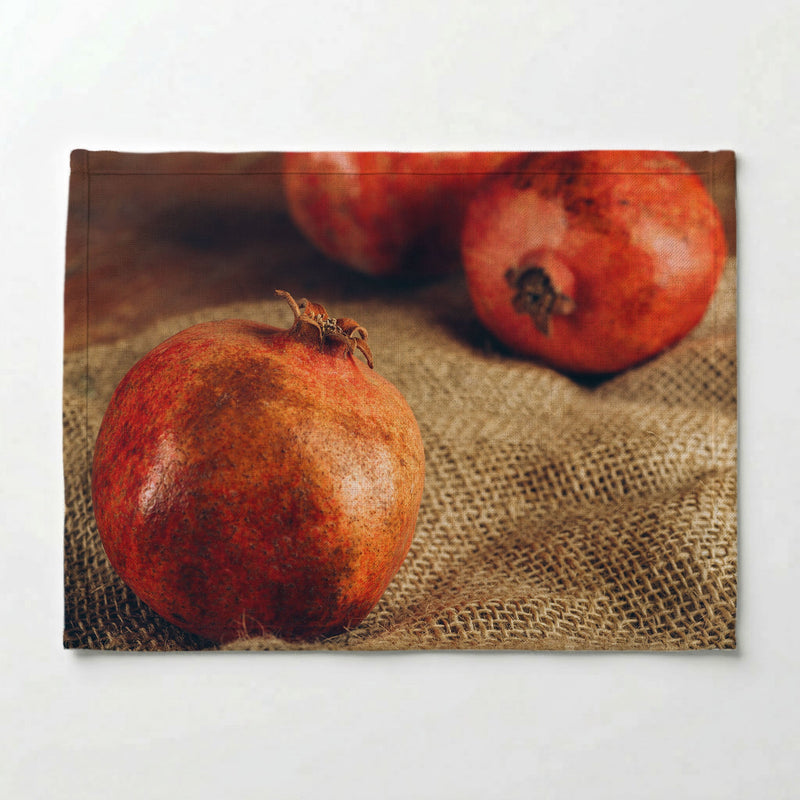 RUSTIC POMEGRANATE REST PLACEMAT