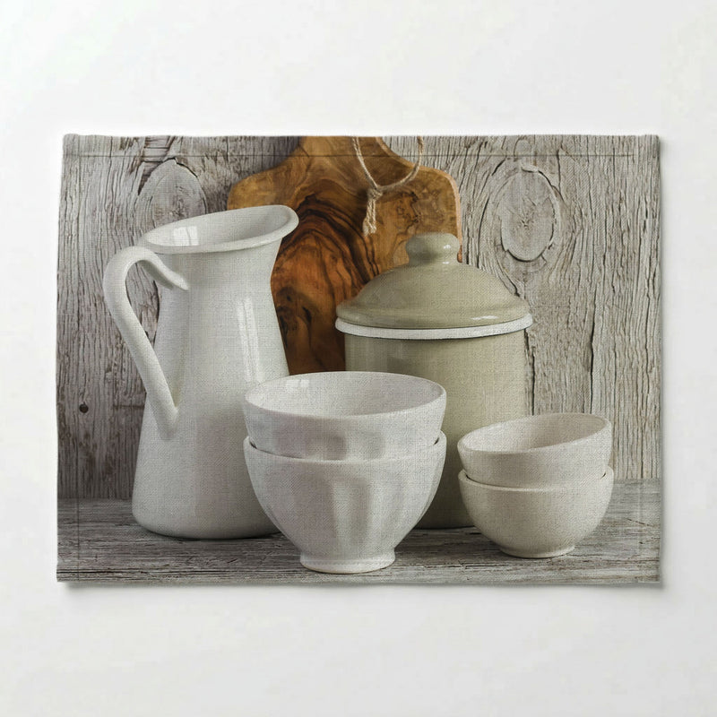 FARMHOUSE WHITE PLACEMAT