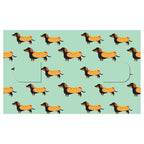 MICROFIBER PET TOWEL DACHSHUND HOTDOG