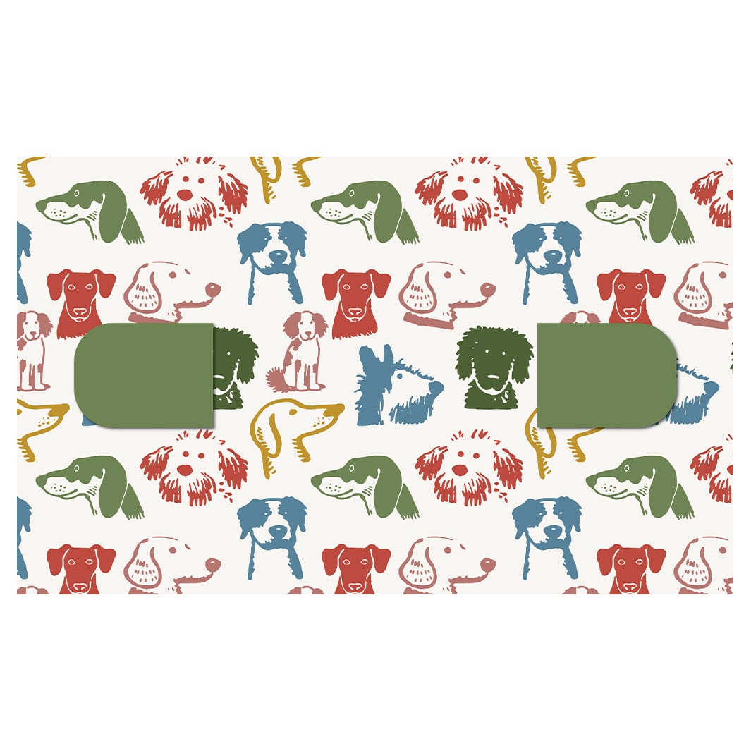 MICROFIBER PET TOWEL COLOURFUL DOGS