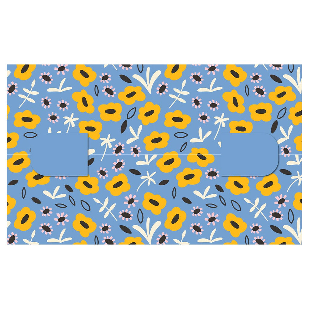 MICROFIBER PET TOWEL BLUE BLOOMS